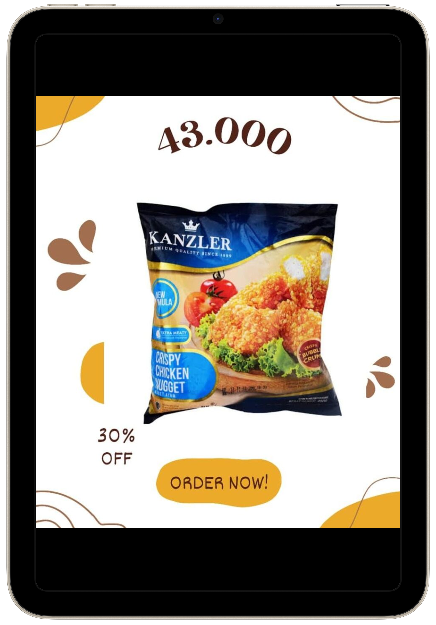 Kanzler Crispy Chicken Nugget